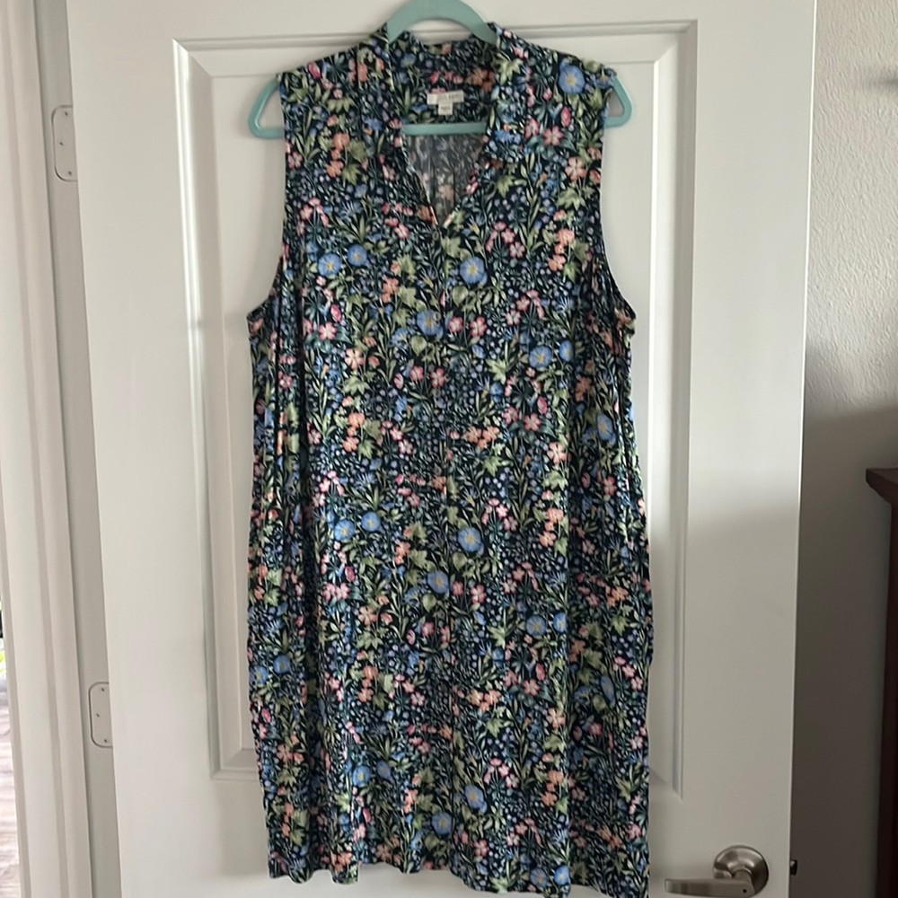 J. Jill XL Sleeveless Dress
